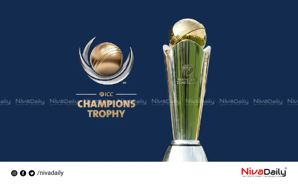 Champions Trophy 2025 schedule