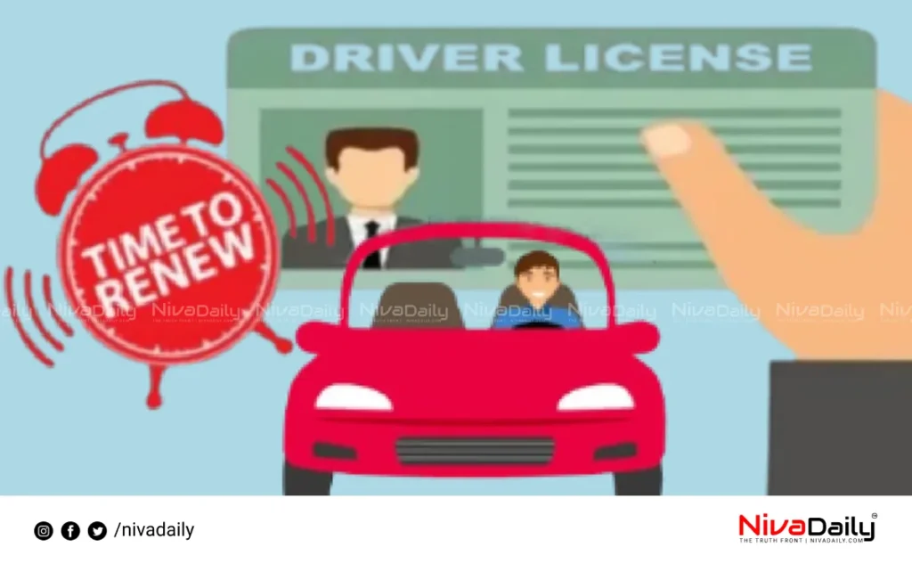 Kerala driving license renewal