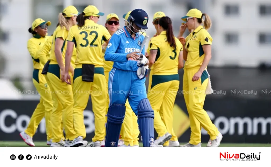 India Women's Cricket Australia ODI