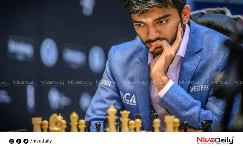 D Gukesh World Chess Championship