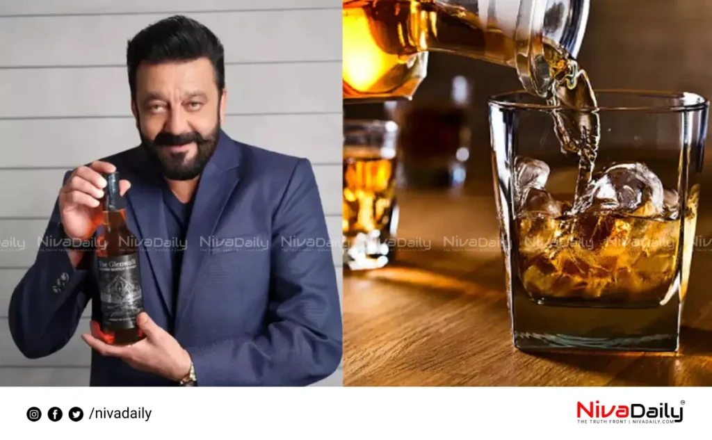 Sanjay Dutt Glenwalk Whisky