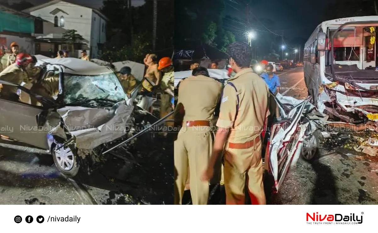 Pathanamthitta car accident