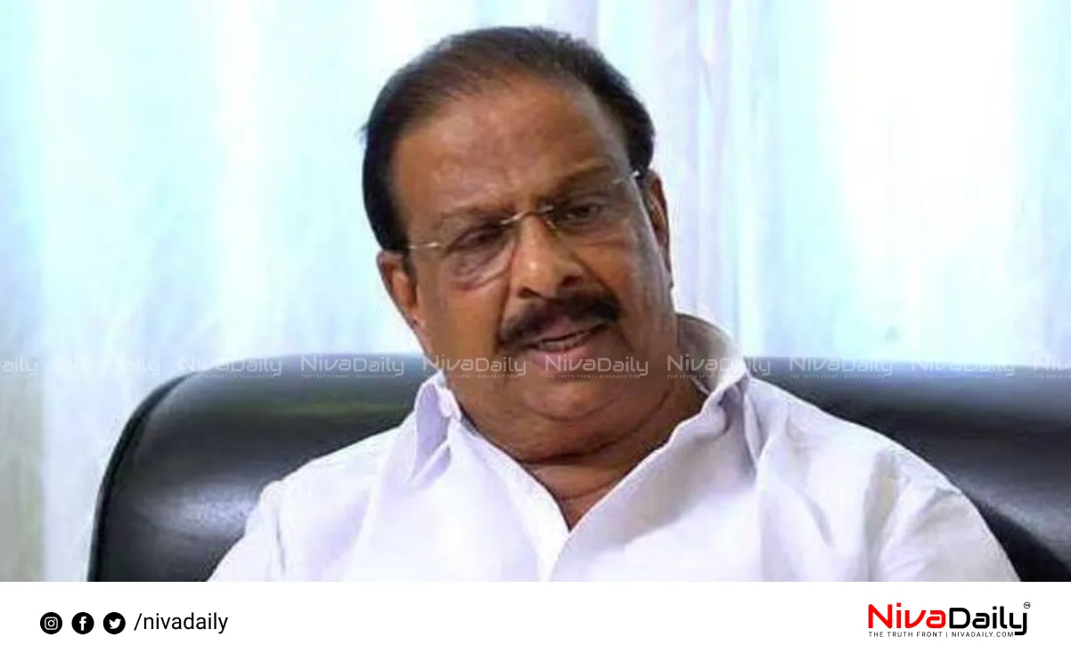 K Sudhakaran KPCC president