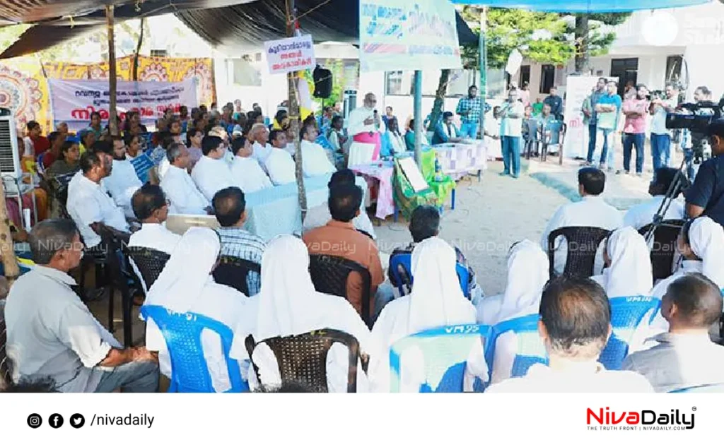 Munambam Christmas hunger strike