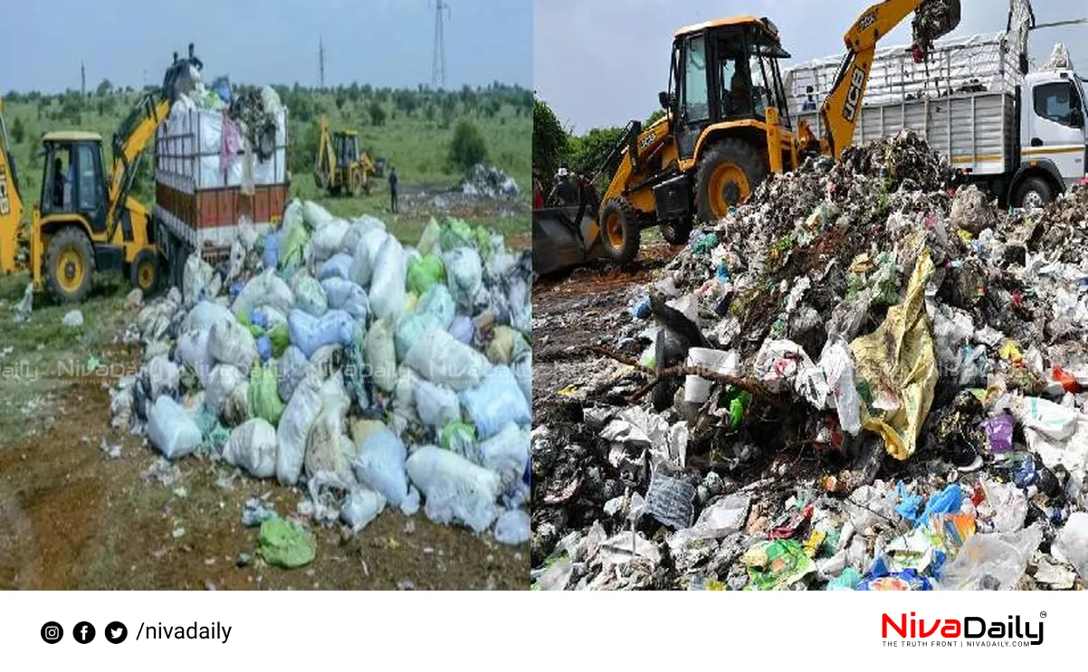 hospital waste dumping