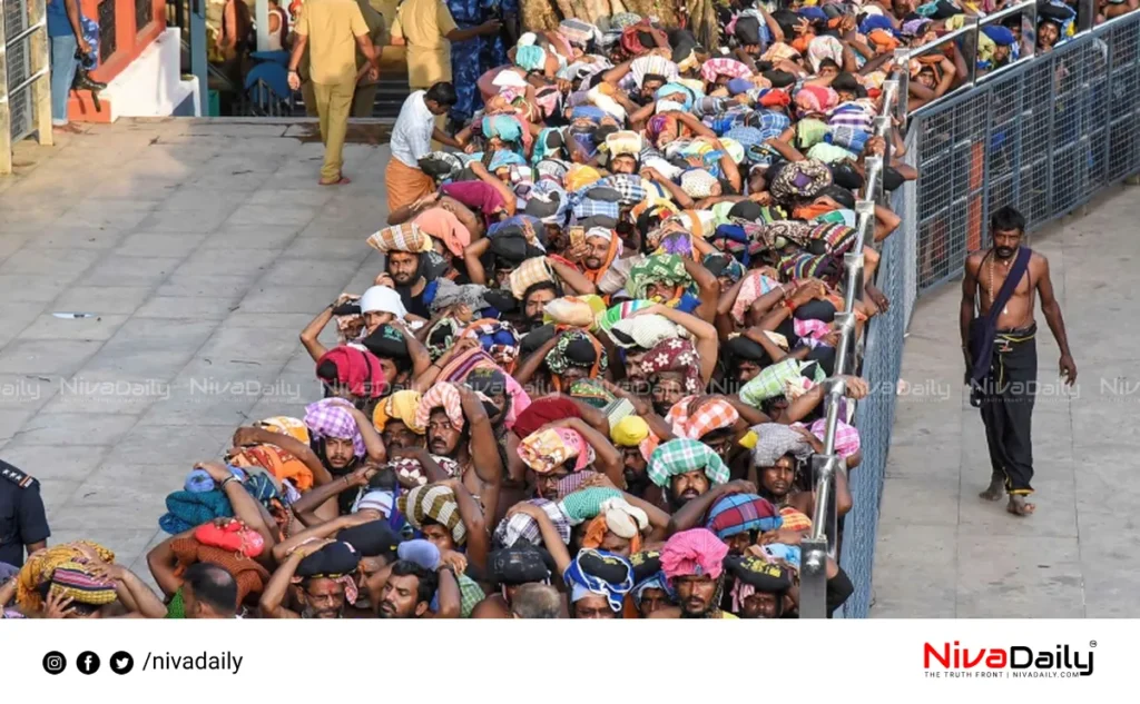 Sabarimala pilgrim numbers