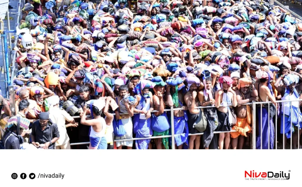 Sabarimala pilgrims record