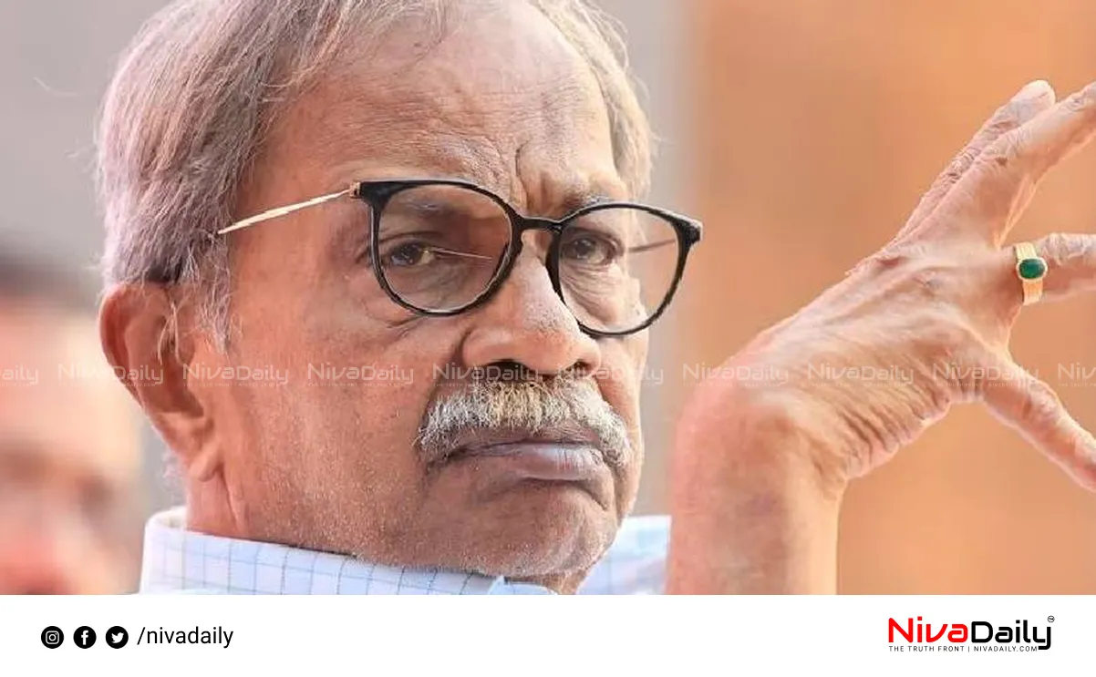 MT Vasudevan Nair health