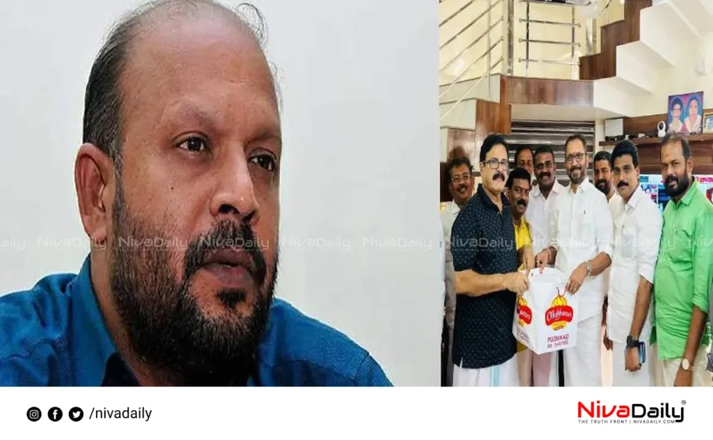 Thrissur mayor cake controversy