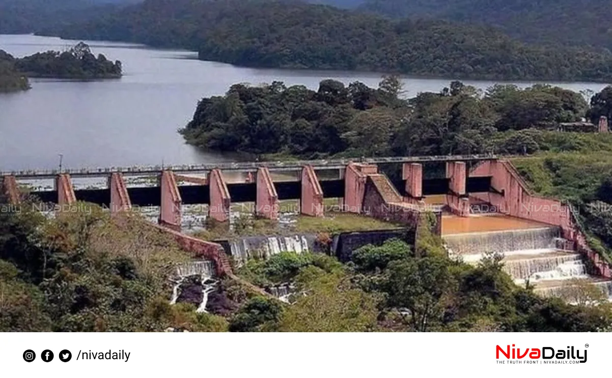 Mullaperiyar dam water level