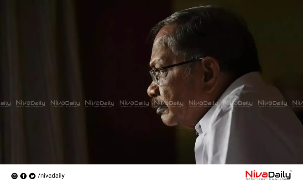 M T Vasudevan Nair health condition