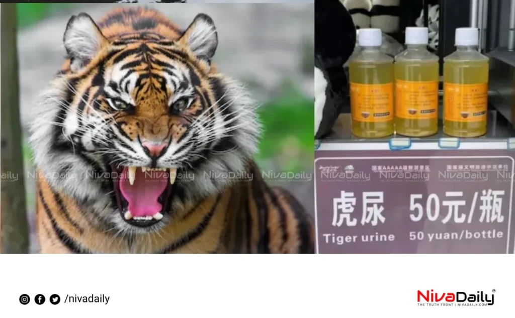 tiger urine