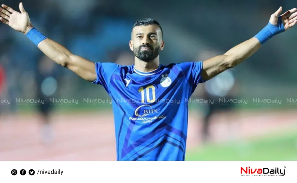 Iranian footballer hugging controversy