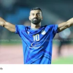 Iranian footballer hugging controversy