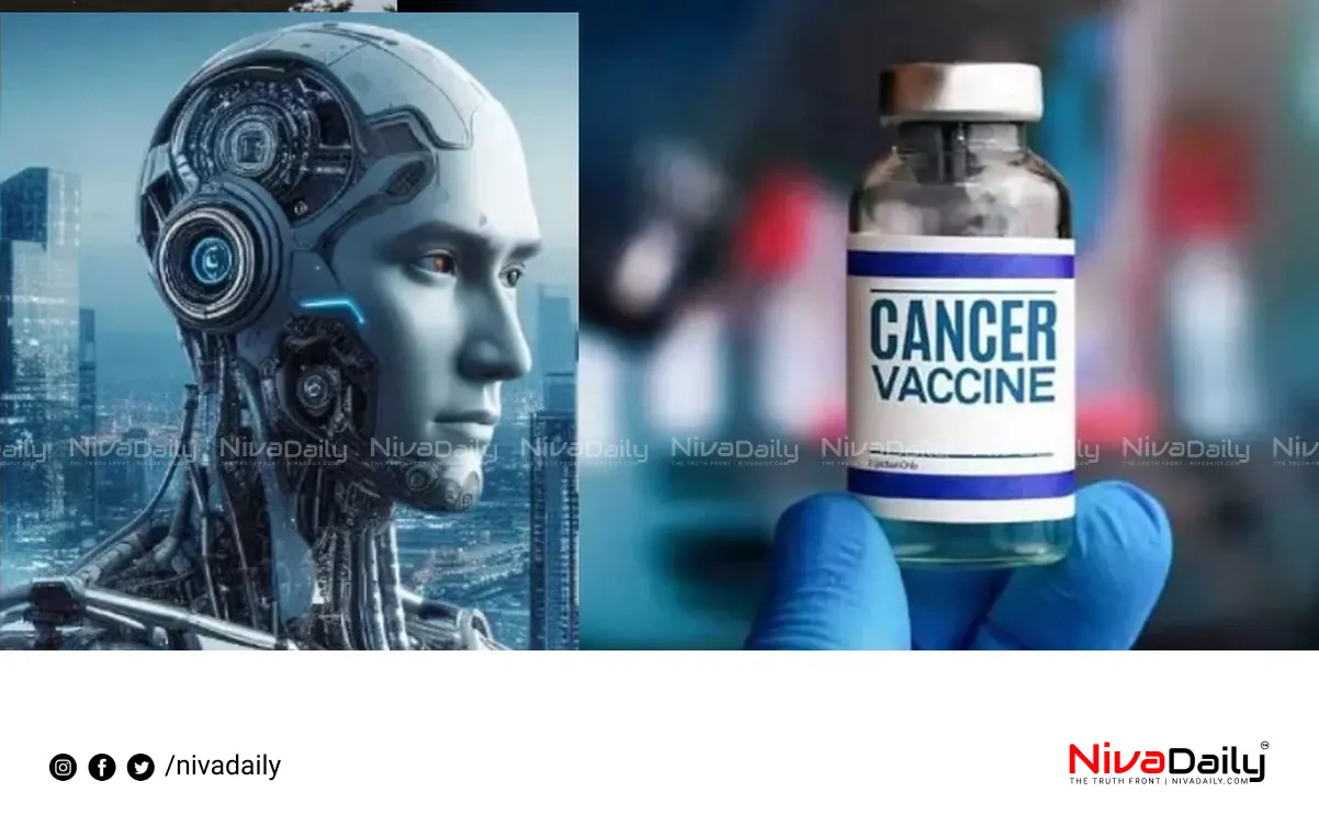 AI cancer vaccine