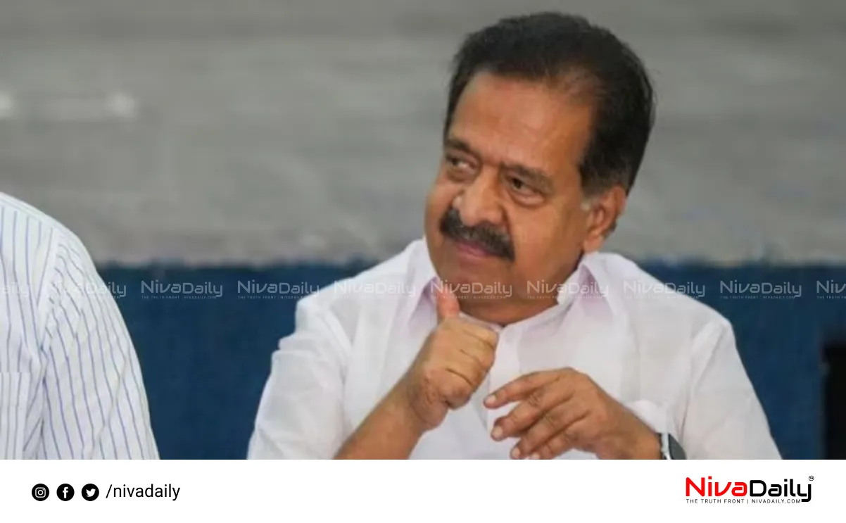 Muslim League Ramesh Chennithala support