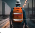 Railway employee stealing bags