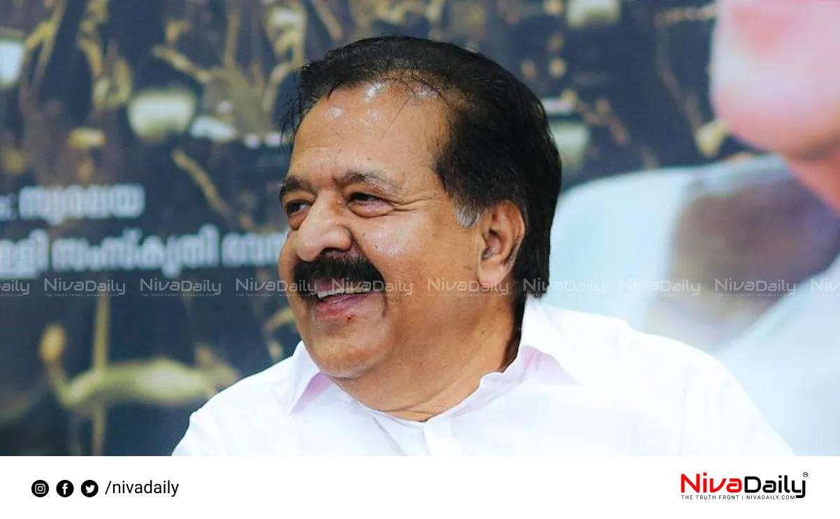 Ramesh Chennithala Muslim League