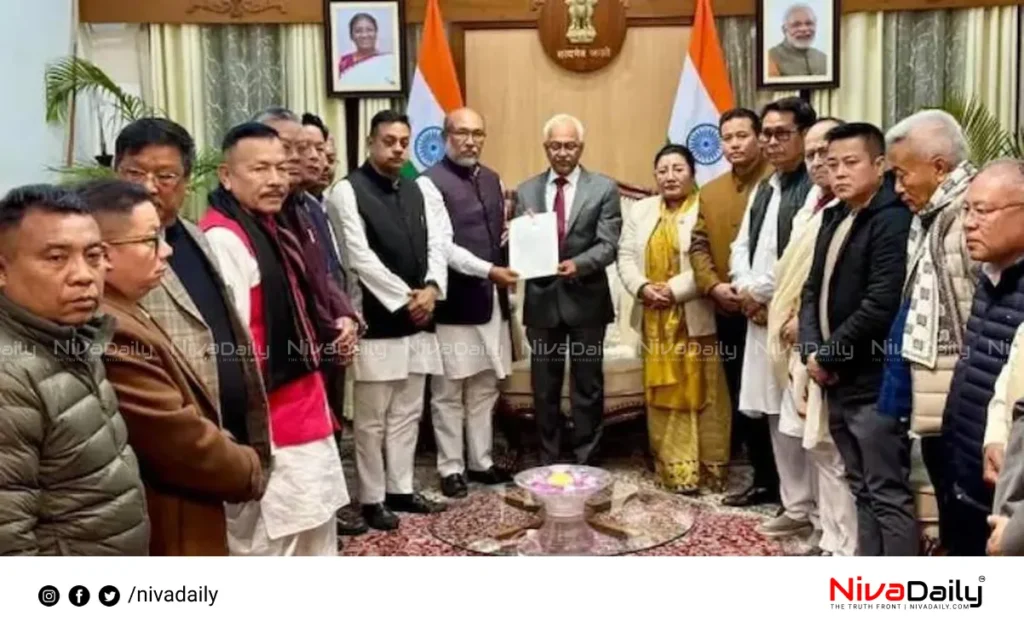 Manipur Chief Minister Resignation