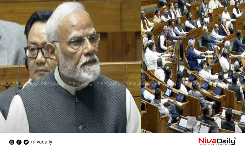 Narendra Modi Lok Sabha Speech