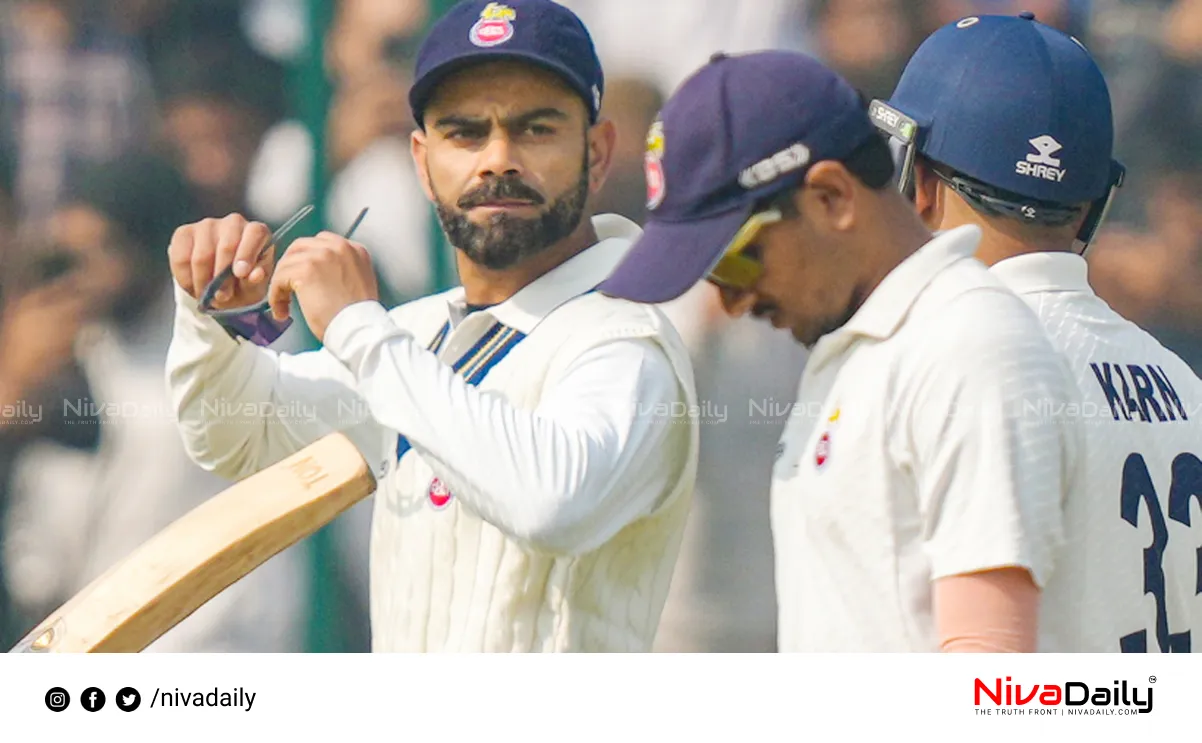 Virat Kohli Ranji Trophy