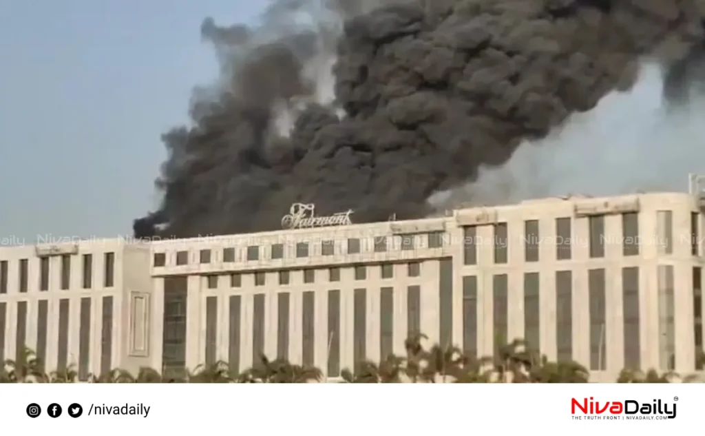 Mumbai Airport Fire