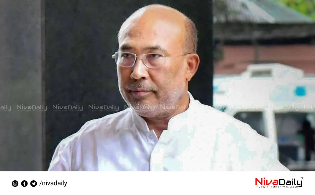 Manipur Chief Minister Resignation