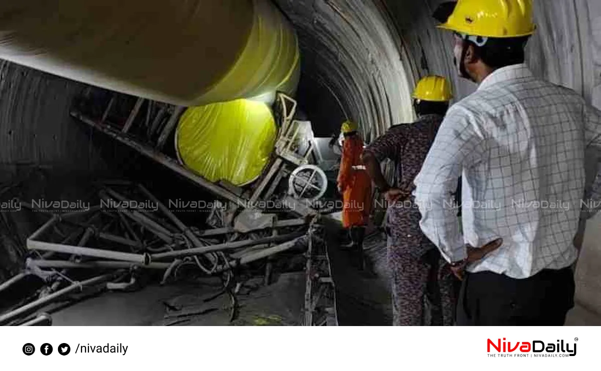 Telangana Tunnel Collapse