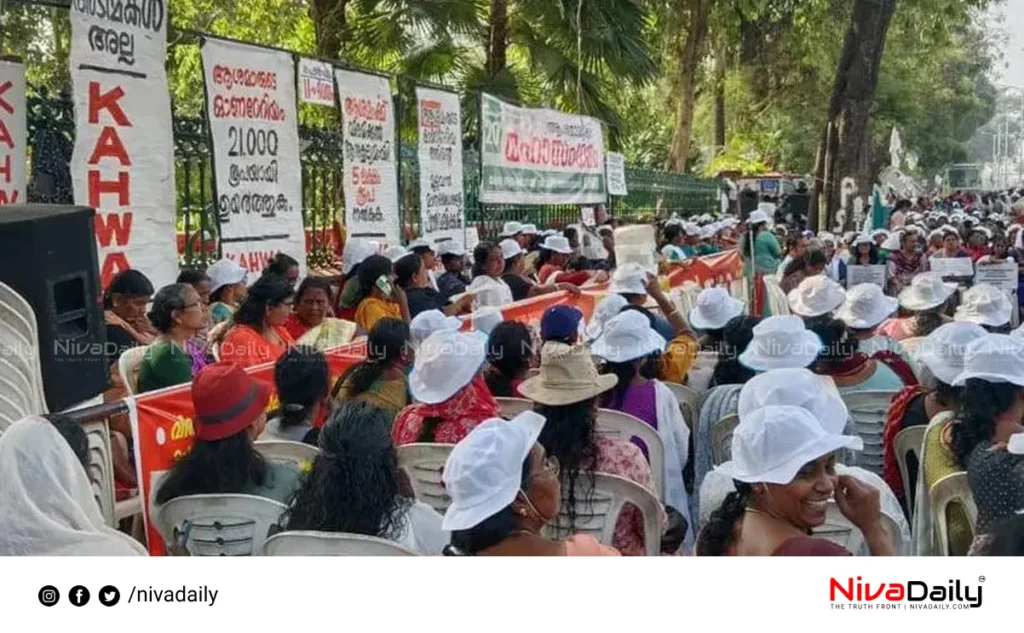 ASHA workers strike