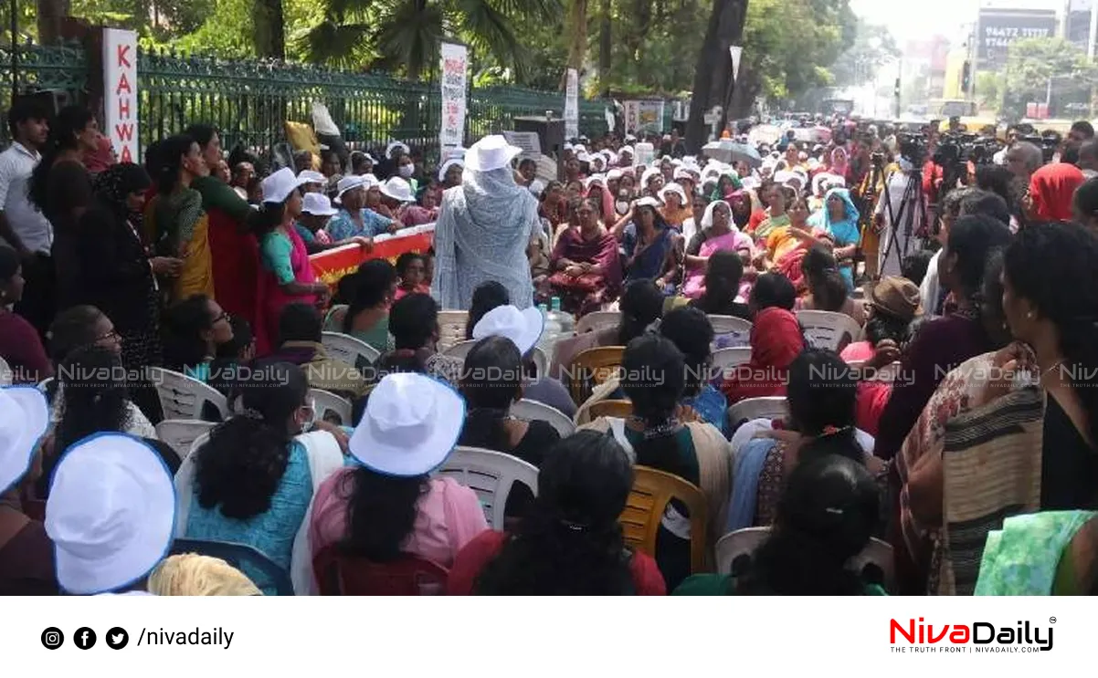 ASHA workers strike