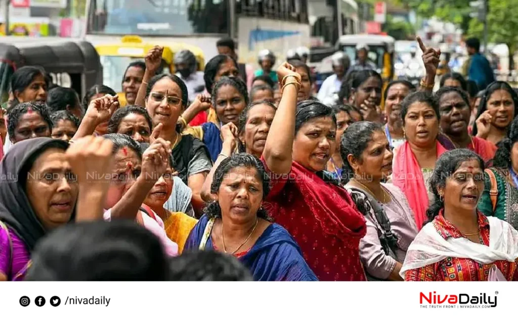 ASHA workers strike