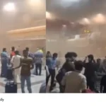 Lahore Airport Fire