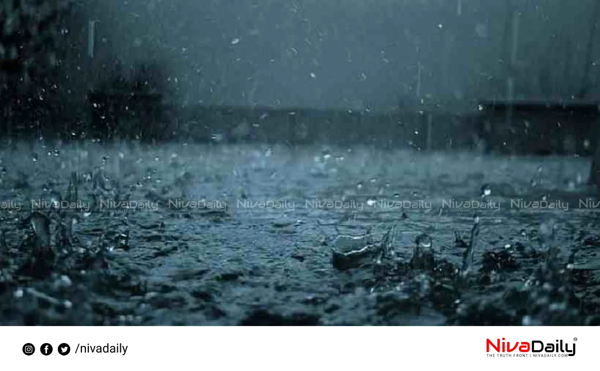 Kerala monsoon rainfall