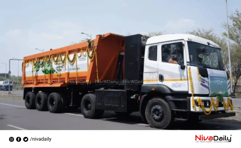 Hydrogen powered truck