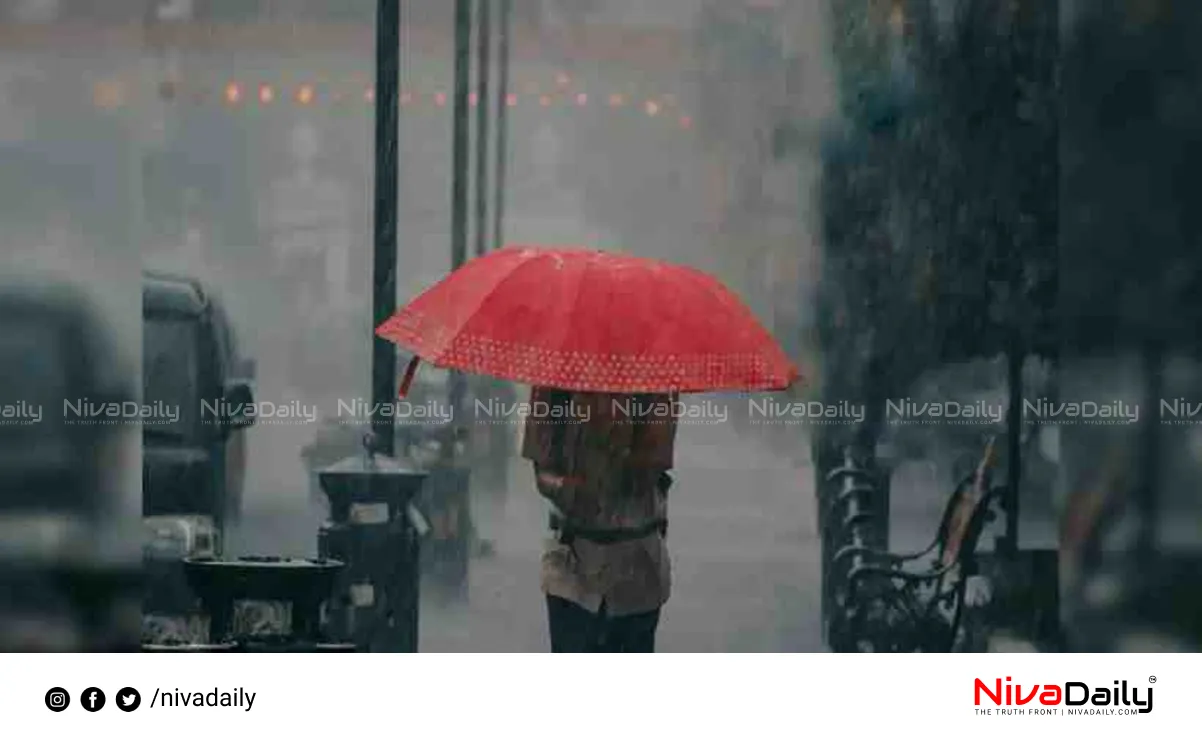 Kerala monsoon rainfall