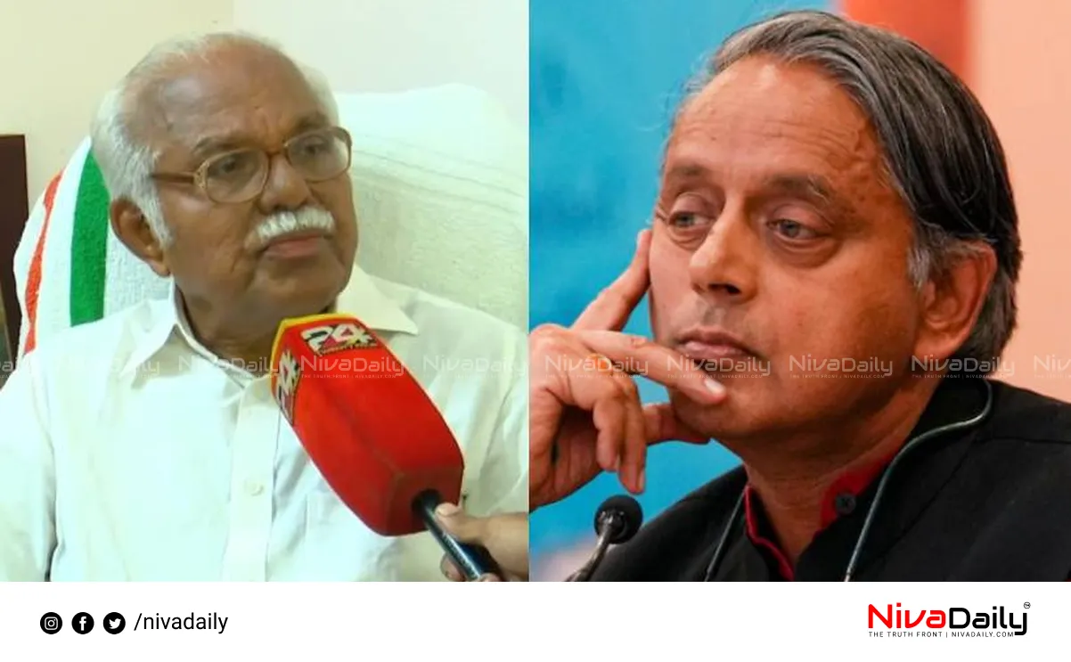 P.J. Kurien against Shashi Tharoor