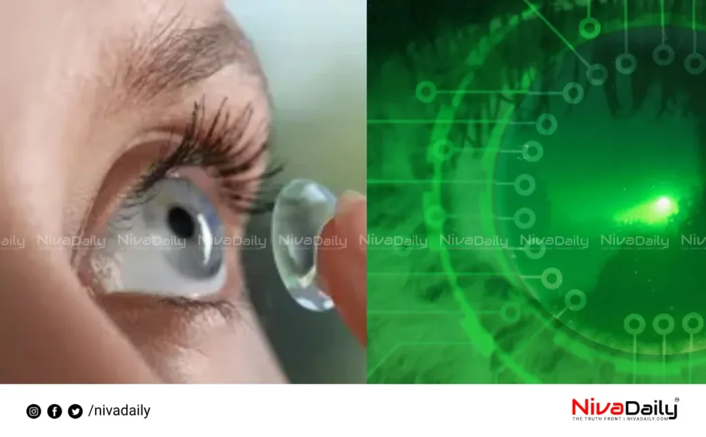infrared contact lenses