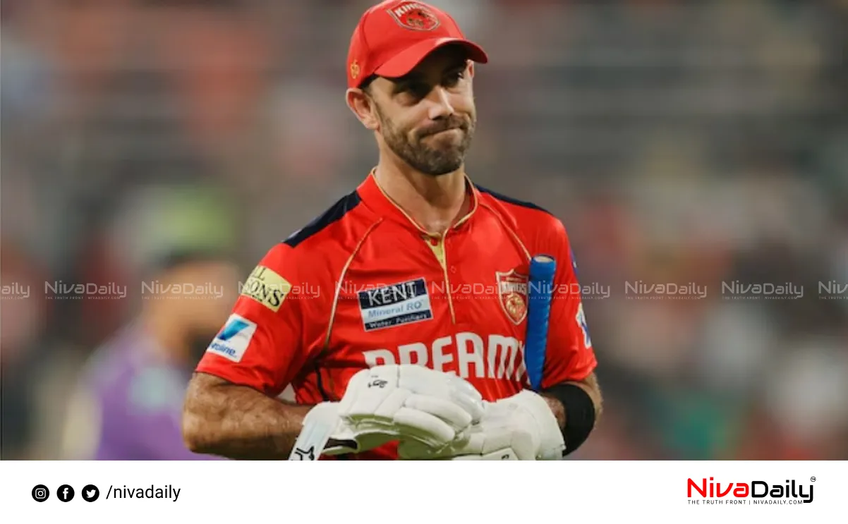 Glenn Maxwell injury