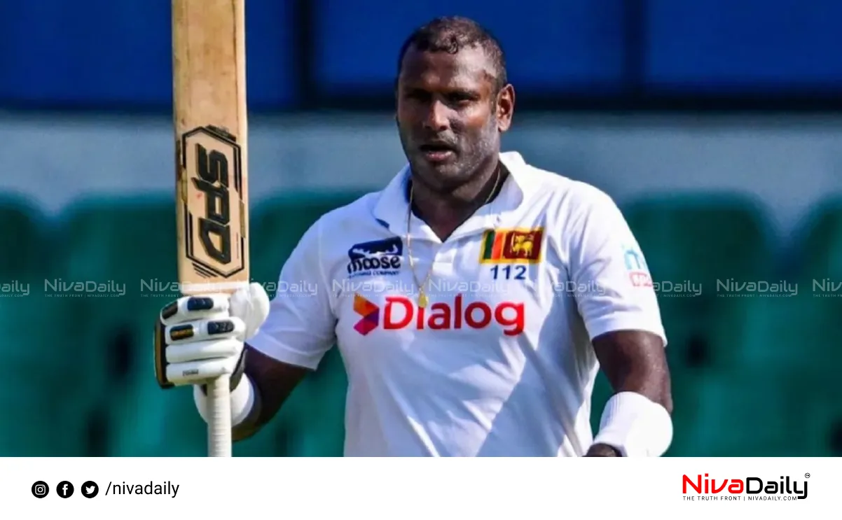 Angelo Mathews retirement