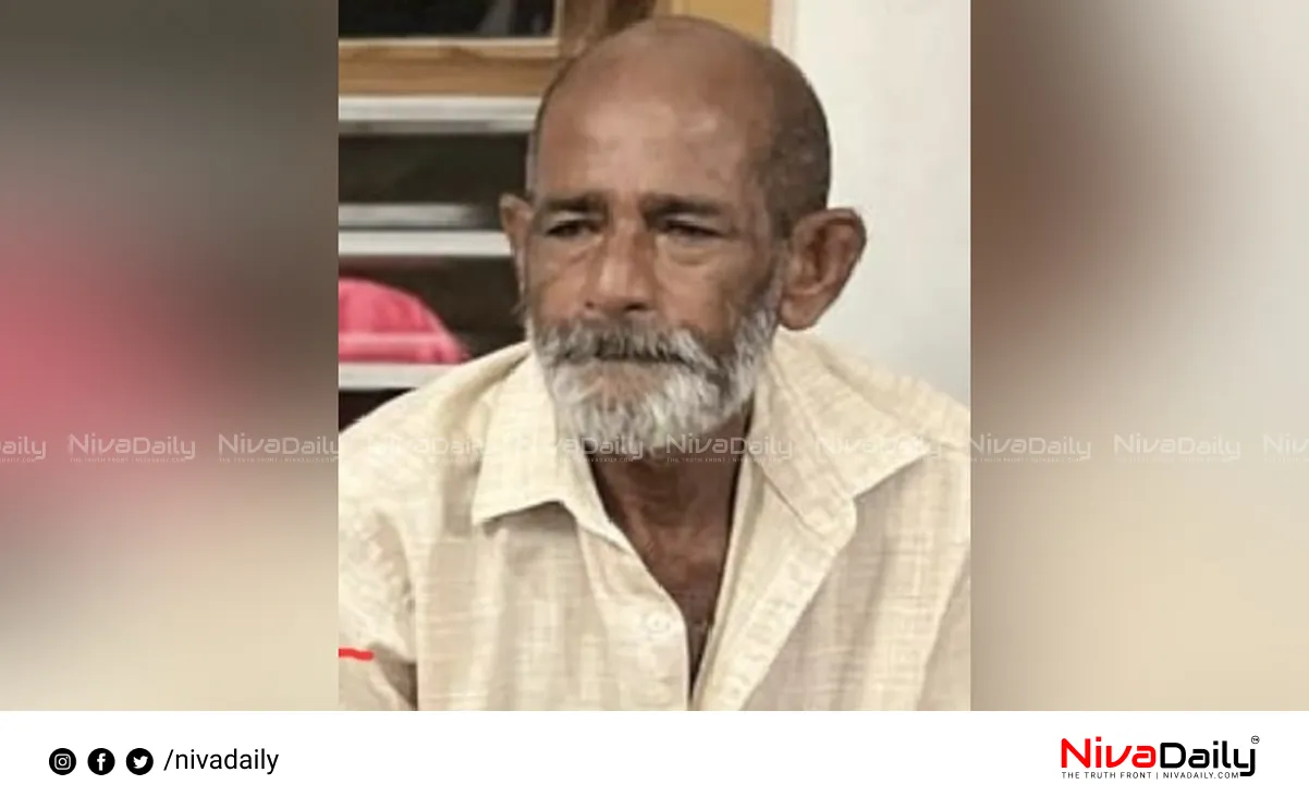 son murders father