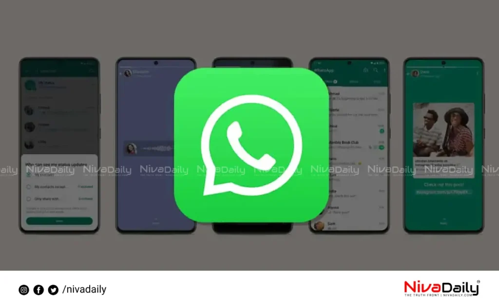 whatsapp status features