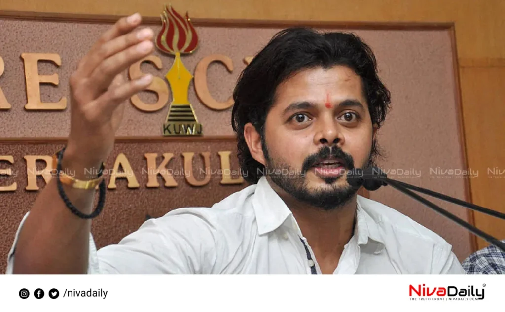 Sreesanth Suspension