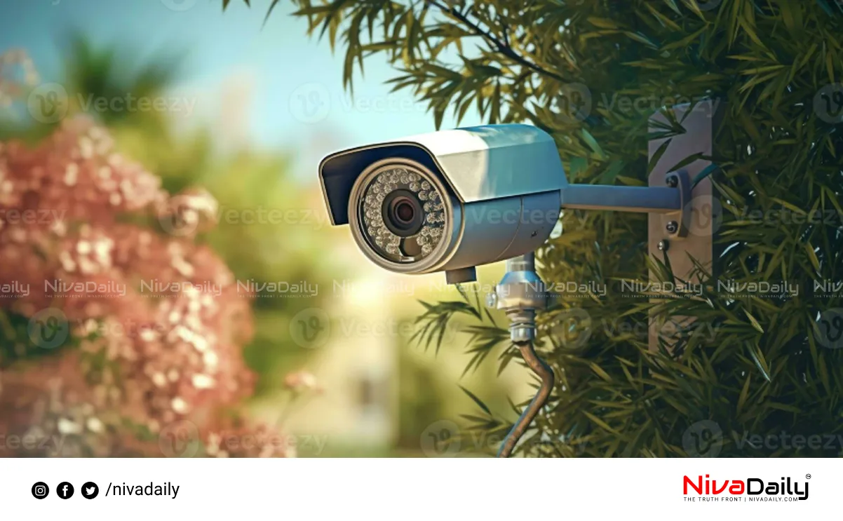CCTV camera vandalism