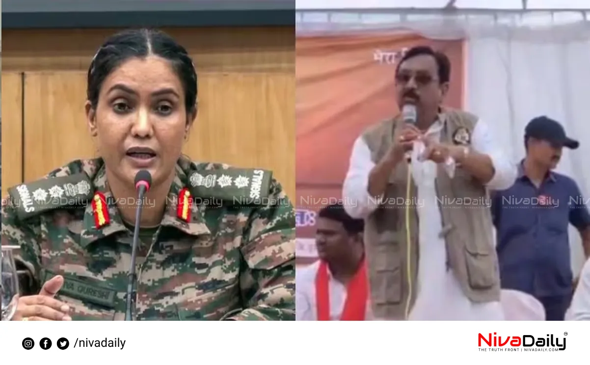 Sofiya Qureshi controversy