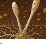 Gold dissolving fungus