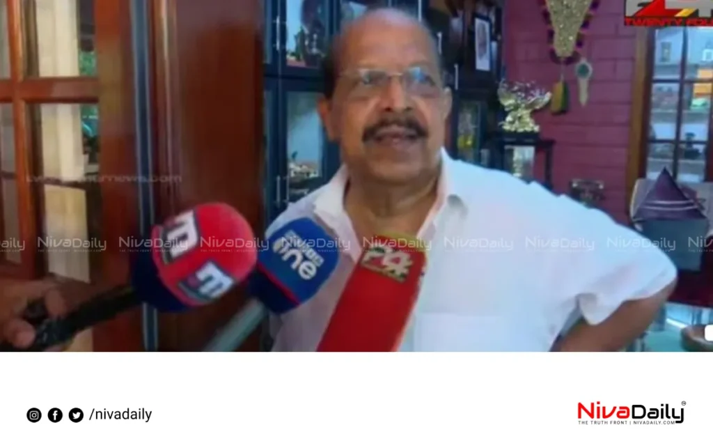 G. Sudhakaran controversy