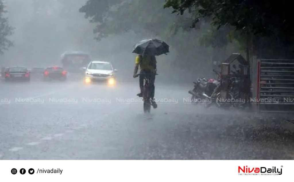 Kerala monsoon rainfall