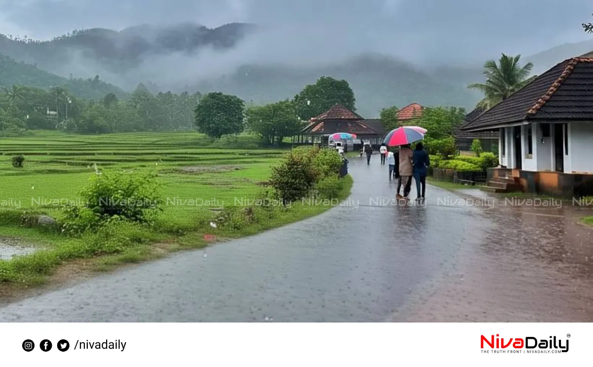 Kerala monsoon rainfall