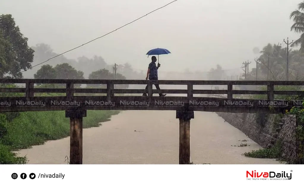 Kerala monsoon rainfall
