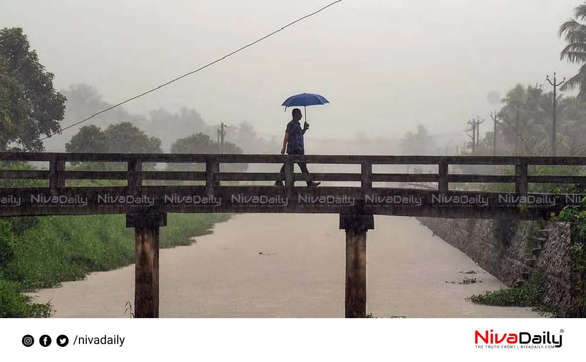 Kerala monsoon rainfall